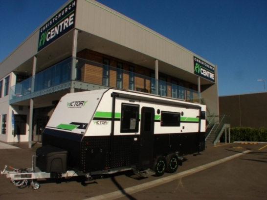 NEW - Victory - Luxe - 21ft - Triple Bunk - Walk Around Bed